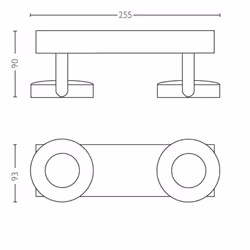Philips WarmGlow LED Spot 5317231P0