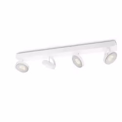Philips WarmGlow LED Spot 5317431P0, Spot d'éclairage de surface, Ampoule(s) non remplaçable(s), 4 ampoule(s), LED, 18 W, 270 ...