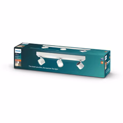 Philips WarmGlow LED Spots plafond/mur Star 3 x 16,5 W