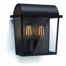 Philips myGarden Applique murale, Éclairage mural extérieur, Noir, Aluminium, Synthétiques, IP44, I, Surface