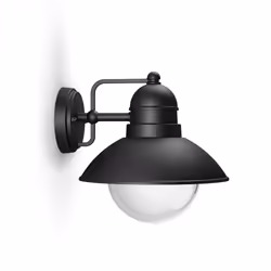 Philips myGarden Applique murale, Éclairage mural extérieur, Noir, Aluminium, Verre, IP44, I, Surface