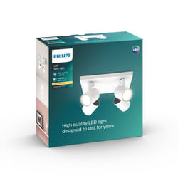 Philips myLiving 5309431P0 Spot d'éclairage de surface Blanc GU10 LED 14 W F