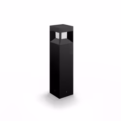 Philips myGarden Borne/lampadaire, Piedestal extérieur/Lampadaire, Noir, Aluminium, Synthétiques, IP44, Jardin, Patio, II