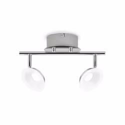 Philips myLiving Spot 5014311P1, Spot lumineux sur rail, Ampoule(s) non remplaçable(s), 2 ampoule(s), LED, 880 lm, Chrome
