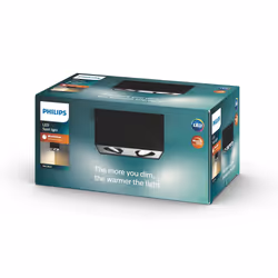 Philips WarmGlow LED 5049230P0, Spot d'éclairage de surface, Ampoule(s) non remplaçable(s), 2 ampoule(s), LED, 9 W, 2700 K