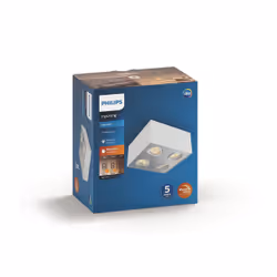 Philips WarmGlow LED 5049431P0 Spot d'éclairage de surface Blanc Ampoule(s) non remplaçable(s) 18 W F