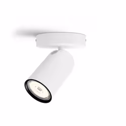 Philips myLiving Spot, Spot d'éclairage de surface, GU10, 1 ampoule(s), LED, 220-240 V, Blanc