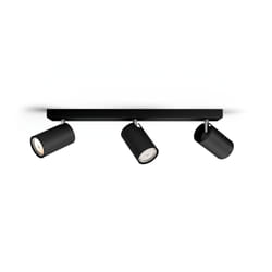 Philips myLiving 5059330PN Spot d'éclairage de surface Noir GU10 LED