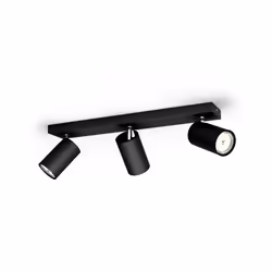 Philips myLiving 5059330PN Spot d'éclairage de surface Noir GU10 LED