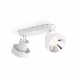Philips LED SceneSwitch Spot double Bukko 5060231P0, Spot lumineux sur rail, Ampoule(s) non remplaçable(s), 2 ampoule(s), LED ...