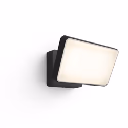 Philips Hue White Projecteur extérieur Welcome, Éclairage mural intelligent, Noir, LED intégrée, Ampoule(s) non remplaçable(s ...