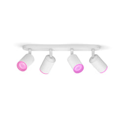 Philips Hue White and Color ambiance Spot quadruple Fugato
