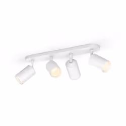 Philips Hue White and Color ambiance Spot quadruple Fugato