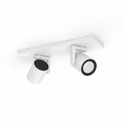 Philips Hue White and Color ambiance Spot double Argenta