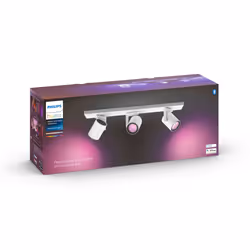Philips Hue White and Color ambiance Spot triple Argenta