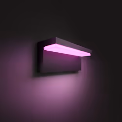 Philips Hue White and Color ambiance Applique murale extérieure Nyro - Vue supplémentaire 4