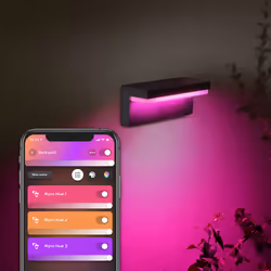 Philips Hue White and Color ambiance Applique murale extérieure Nyro - Vue supplémentaire 7