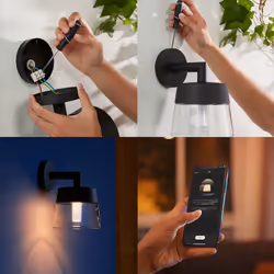 Philips Hue White and Color ambiance Applique murale extérieure Attract