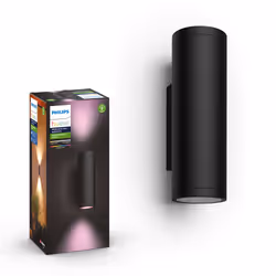 Philips Hue White and Color Ambiance Applique Murale Extérieure Appear Noir LED - Vue supplémentaire 7