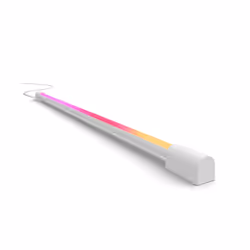 Philips Hue White and Color ambiance Hue Play Gradient Light Tube Compact, Lampe de table intelligente, Blanc, LED, Ampoule(s ...