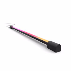 Philips Hue White and Color ambiance Hue Play Gradient Light Tube Compact, Lampe de table intelligente, Noir, LED, Ampoule(s) ...
