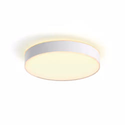 Philips Hue White ambiance Plafonnier de grande taille Enrave, Éclairage de plafond intelligent, Bluetooth, Blanc, LED, Ampou ...