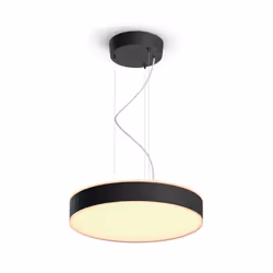 Philips Hue White ambiance Suspension Enrave, Eclairage intelligent par suspension, Noir, Bluetooth, LED, Ampoule(s) non remp ...