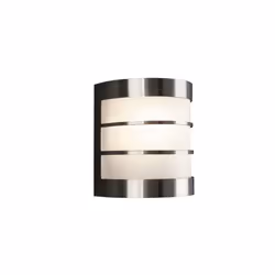 Philips myGarden Applique murale, Éclairage mural extérieur, Acier inoxydable, Verre, IP44, Jardin, Patio, II