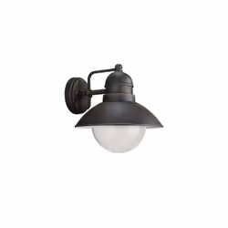 Philips Applique murale, Éclairage mural extérieur, Marron, Aluminium, IP44, Jardin, Patio, I