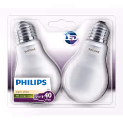 Philips 4.5W (40W) E27 Warm white Non-dimmable Bulb