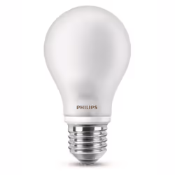 Philips 7W (60W) E27 Warm white Non-dimmable Bulb, 7 W, 60 W, E27, 806 lm, 10000 h, Blanc chaud
