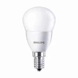 Philips CorePro LED CorePro lustre ND 5.5-40W E14 827 P45 FR, 5,5 W, 40 W, E14, 470 lm, 15000 h, Blanc chaud