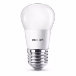 Philips Sphérique, 4 W, 25 W, E27, 250 lm, 15000 h, Blanc chaud