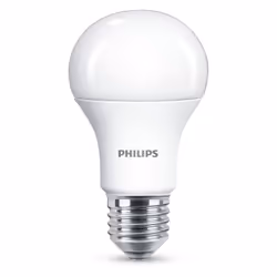 Philips Ampoule 9 W (60 W) E27, blanc chaud, 11 W, 75 W, E27, 1055 lm, 15000 h, Blanc chaud