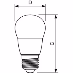 Philips CorePro LED 50765000 energy-saving lamp 40 W E27