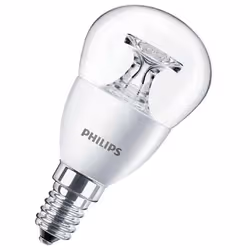 Ampoule LED 40W 4000K blanc neutre Philipps A+ - Type d'ampoule : lampe LED - Couleur : blanc neutre - Genre du culot : E14 - ...