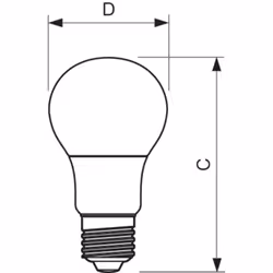 Philips CorePro energy-saving lamp 5,5 W E27 F