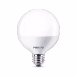 Philips Globe 8718696580639, 9,5 W, 60 W, E27, 806 lm, 15000 h, Blanc chaud