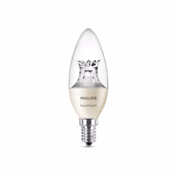 Philips Flamme 8718696598474, 5,5 W, 40 W, E14, 470 lm, 15000 h, Blanc chaud