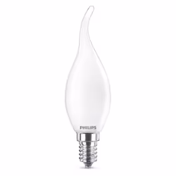 Philips Flamme et lustre, 2,2 W, 25 W, E14, 250 lm, 15000 h, Blanc chaud