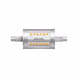 Lampe CorePro LED linéaire ND 7.5-60W R7S 78mm 840, qui remplace la lampe halogène linéaire à double extrémité Faible consomm ...