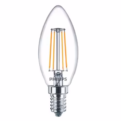 Philips CLA, 4,3 W, 40 W, E14, 470 lm, 15000 h, Blanc chaud