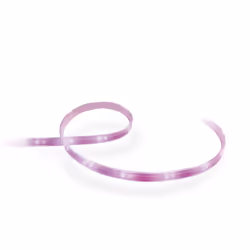 Philips Hue White and Color ambiance Base Lightstrip Plus V4 2 mètres, Eclairage intelligent par bande, Bluetooth/Zigbee, Mul ...