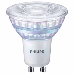 Philips MASTER LED spot VLE D 6.2-80W GU10 930 36D, 6,2 W, 80 W, GU10, 575 lm, 25000 h, Blanc
