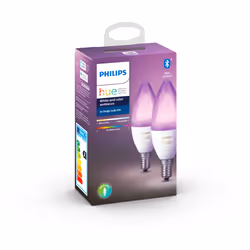 Philips Hue White and Color ambiance Pack de 2 E14 - Vue supplémentaire 3