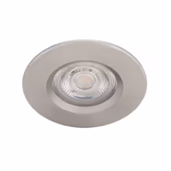 Philips Fonctionnel 8718699755959, Spot lumineux encastrable, Ampoule(s) non remplaçable(s), LED, 2700 K, 350 lm, Nickel