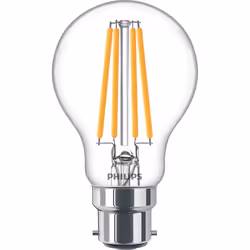 Philips Ampoule, 8,5 W, 75 W, B22, 1055 lm, 15000 h, Blanc chaud