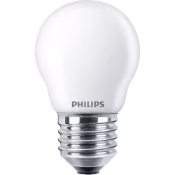 Philips Flamme et lustre, 6,5 W, 60 W, E27, 806 lm, 15000 h, Blanc chaud