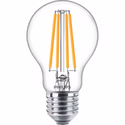 Philips Ampoule, 10,5 W, 100 W, E27, 1521 lm, 15000 h, Blanc chaud