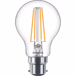 Philips Ampoule, 7 W, 60 W, B22, 806 lm, 15000 h, Blanc chaud
